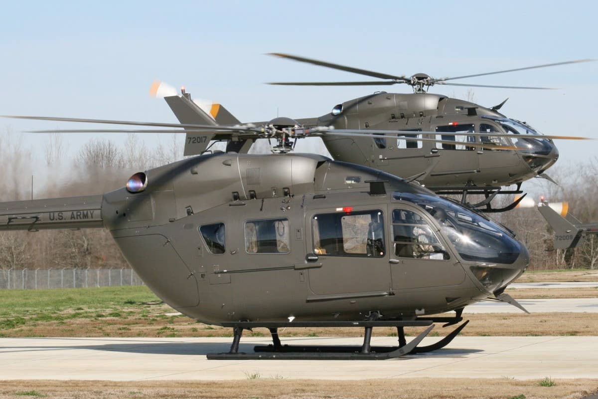 US Army UH-72A Lakotas. <em>US Army</em>